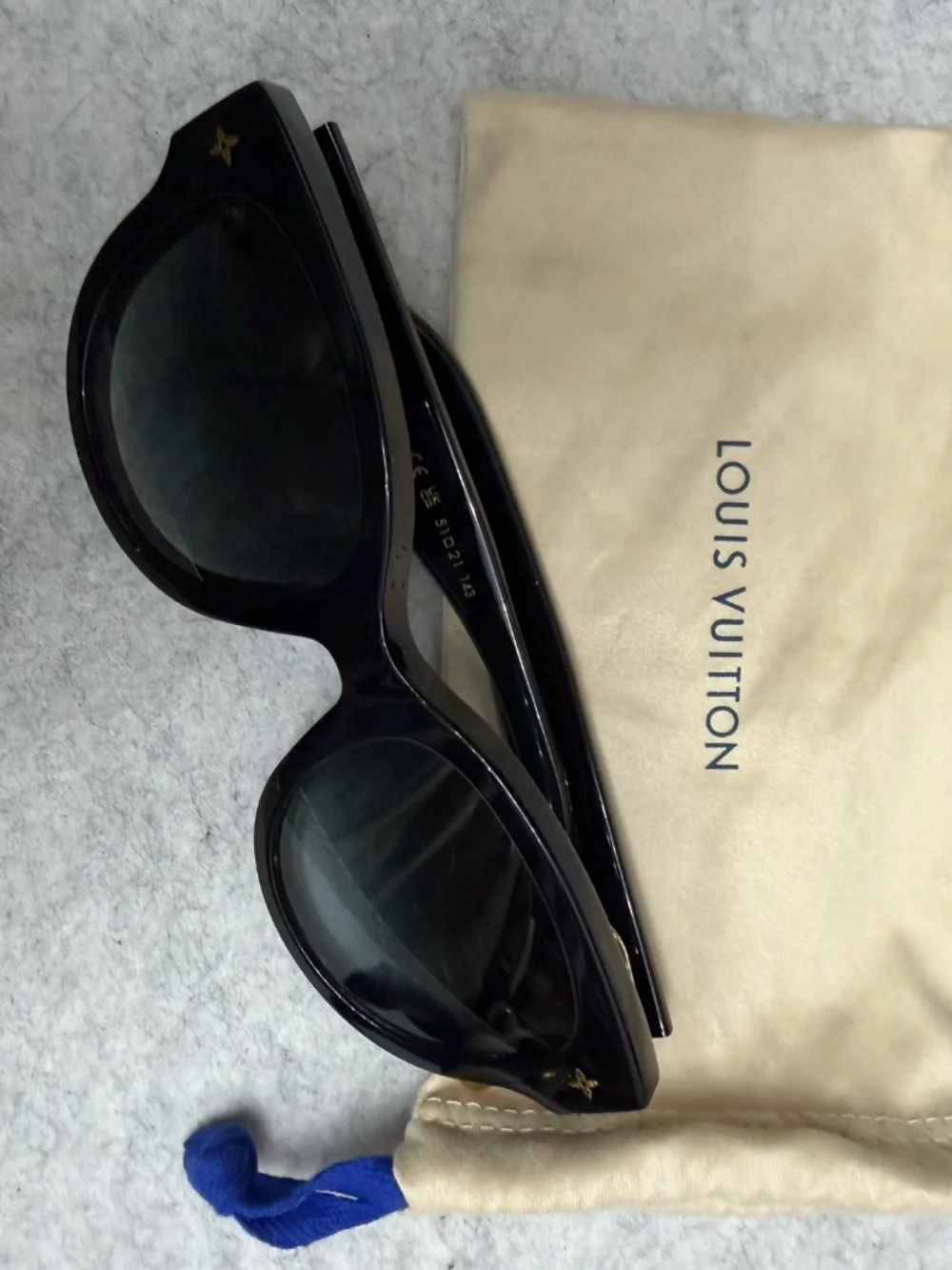 Louis Vuitton Women's Black Sunglasses